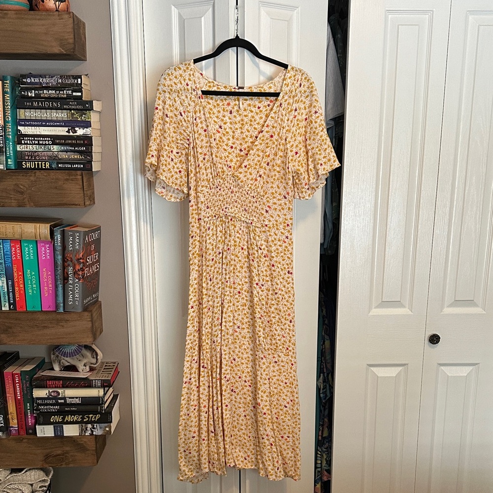 Free People Floral Print Women's Dress